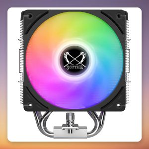 Scythe Kotetsu Mark 4 ARGB 120 mm Single Tower CPU Cooler, Black