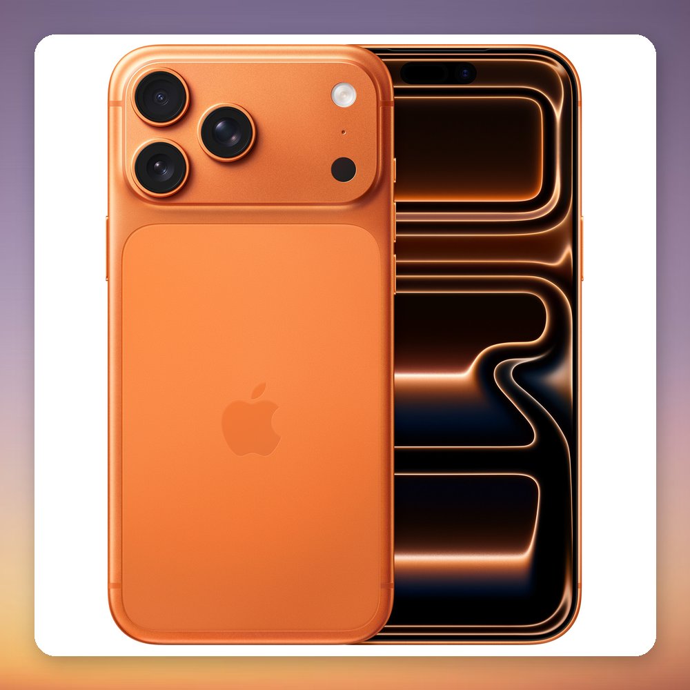 Apple iPhone 17 Pro Max 512GB, 6.9" OLED, A19 Pro, 5G, Cosmic Orange