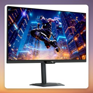 GigaByte M27Q2 27" QHD 200 Hz SS-IPS Gaming Monitor, QD QLED, KVM, USB-C