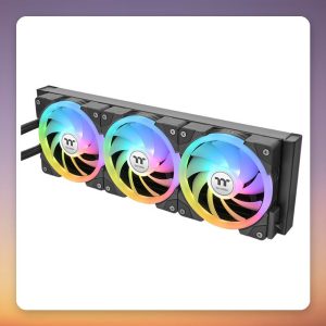 Thermaltake Minecube 360 Ultra ARGB 360 mm AIO Liquid Cooler, Black