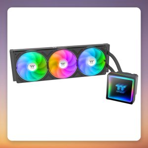Thermaltake TH360 V3 ARGB Sync 360 mm AIO Liquid Cooler, Black