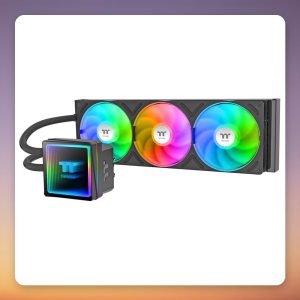Thermaltake TH360 V3 ARGB Sync 360 mm AIO Liquid Cooler, Black
