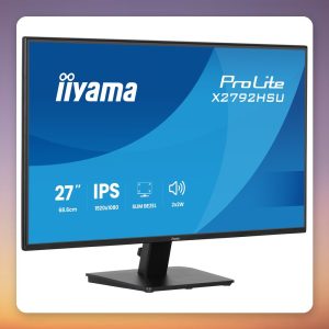 Iiyama ProLite X2792HSU-B1 27-Inch Full HD 120Hz IPS Monitor with USB Hub