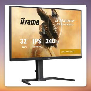 Iiyama G-Master GB3290QSU-B1 Gold-Phoenix 31.5" QHD 240 Hz IPS Gaming Monitor