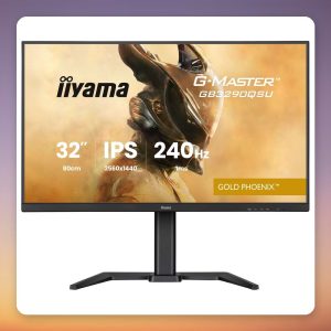 Iiyama G-Master GB3290QSU-B1 Gold-Phoenix 31.5″ QHD 240 Hz IPS Gaming Monitor