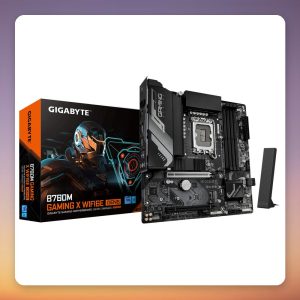 GigaByte B760M Gaming X WIFI6E GEN5 LGA 1700 DDR5 Micro-ATX Motherboard
