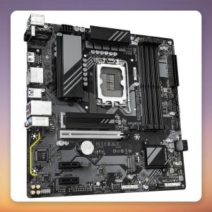 Gigabyte B760M DS3H WIFI6E GEN5 Intel B760 LGA 1700 DDR5 Micro ATX Motherboard