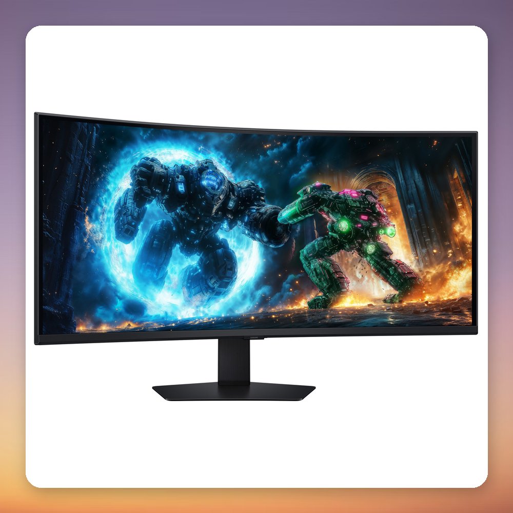 Samsung Odyssey G75F S40FG756EU 40-Inch 5120x2160 WUHD 180Hz Curved Gaming Monitor