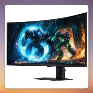 Samsung Odyssey G75F S40FG756EU 40-Inch 5120×2160 WUHD 180Hz Curved Gaming Monitor