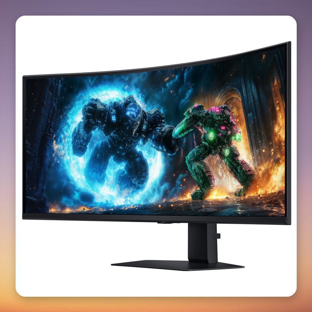 Samsung Odyssey G75F S40FG756EU 40-Inch 5120x2160 WUHD 180Hz Curved Gaming Monitor – image 2