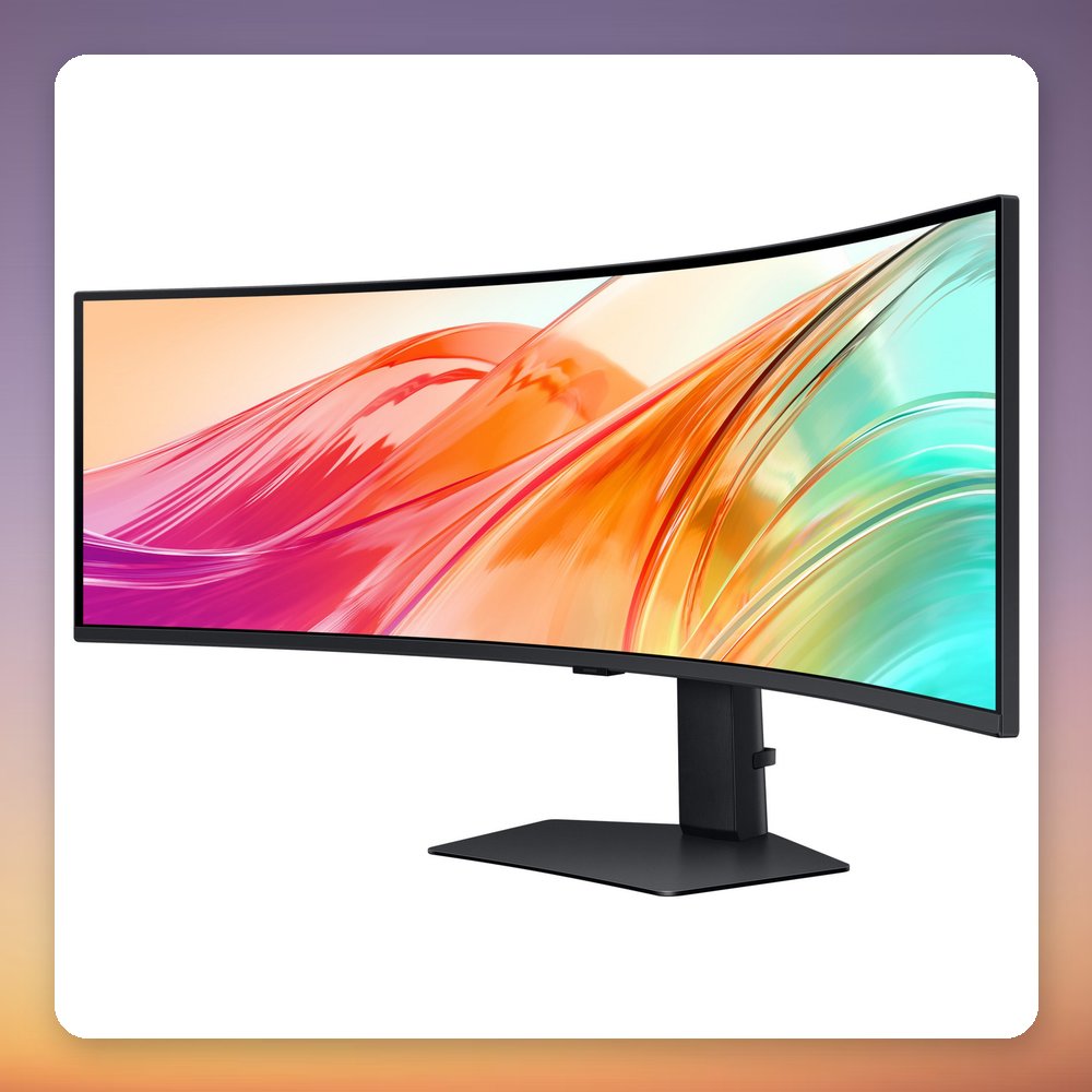 Samsung ViewFinity S49F950UAU 49-Inch 32:9 DQHD 120Hz Curved VA Monitor, USB-C 90W, KVM – image 4