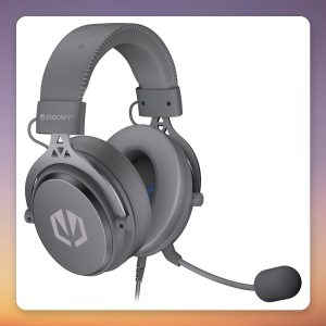 Endorfy VIRO Plus USB Alt Gray Wired Gaming Headset, 7.1 Virtual Surround, 53 mm Drivers