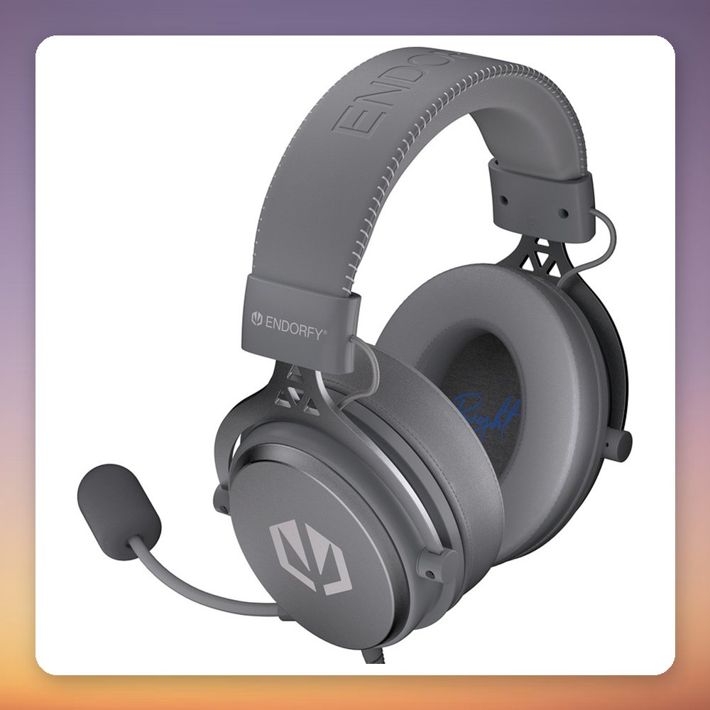 Endorfy VIRO Plus USB Alt Gray Wired Gaming Headset, 7.1 Virtual Surround, 53 mm Drivers – image 6