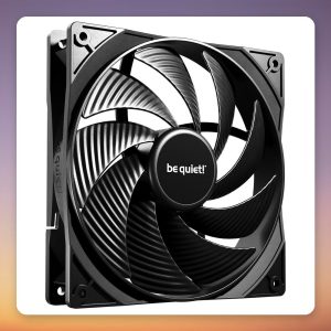 be quiet! Pure Wings 3 140 mm PWM high-speed Case Fan, Black, 3-Pack