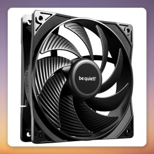 be quiet! Pure Wings 3 120 mm PWM High-Speed Case Fan, Black, 3-Pack