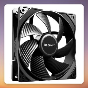be quiet! Pure Wings 3 120mm PWM Case Fan, Black, 3-Pack