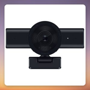 Razer Kiyo V2 X 1440p Webcam, USB, Autofocus, Stereo Microphone, Black