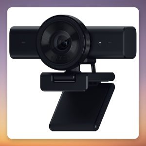 Razer Kiyo V2 X 1440p Webcam, USB, Autofocus, Stereo Microphone, Black