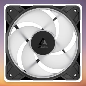 Arctic P12 Pro Reverse A-RGB 120 mm PWM Fan, Black, Single Pack