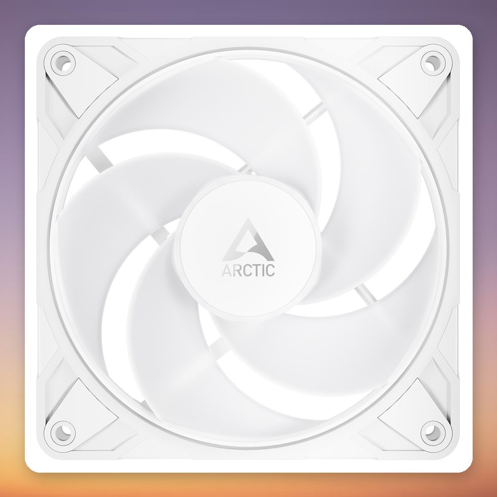 Arctic P12 Pro Reverse A-RGB 120 mm PWM Fans, White, 3-Pack – image 4