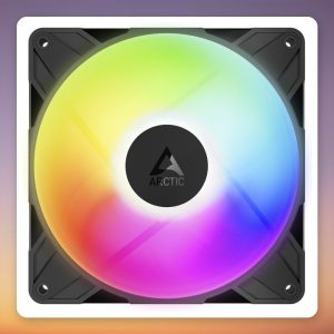Arctic P14 Pro Reverse A-RGB 140 mm PWM Case Fan, Black, Single Pack