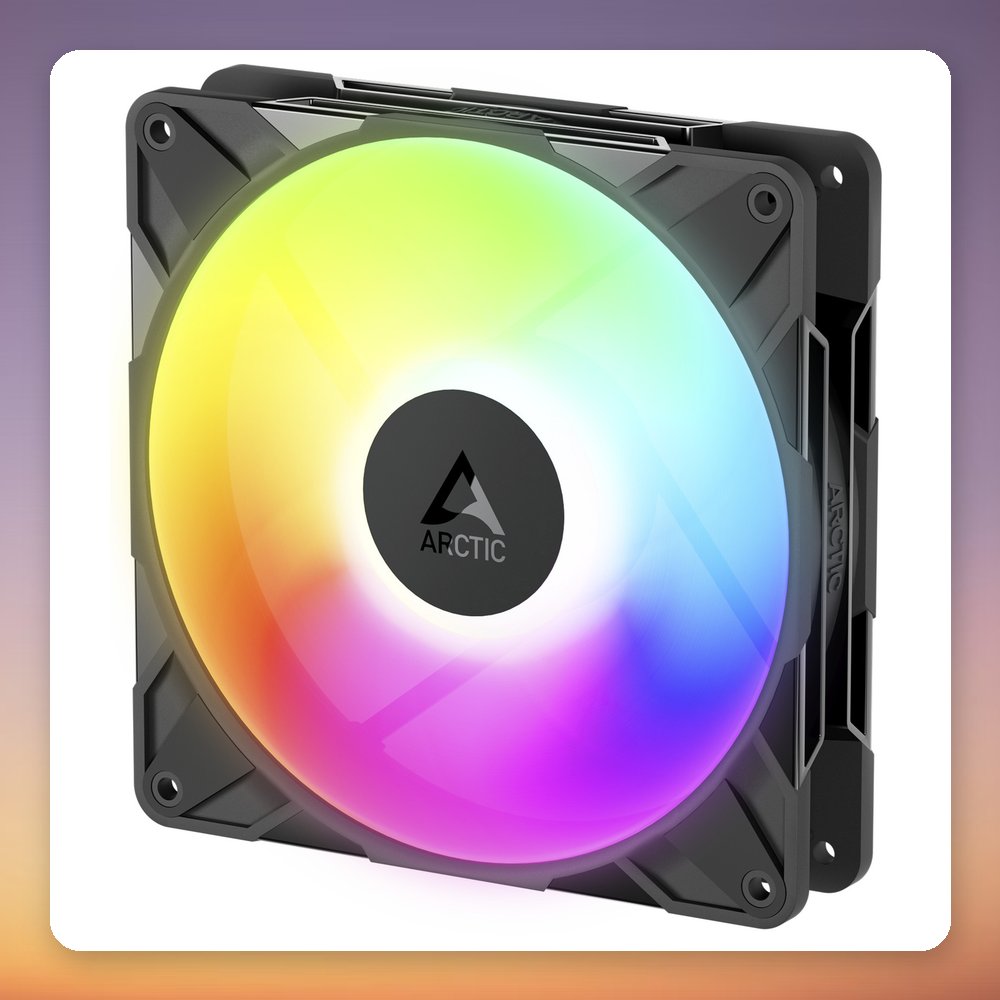 Arctic P14 Pro Reverse A-RGB 140 mm PWM Case Fan, Black, Single Pack – image 2
