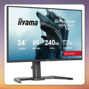 Iiyama G-Master GB2471HS-B1 Red Eagle 23.8" Full HD 240Hz Fast IPS Gaming Monitor