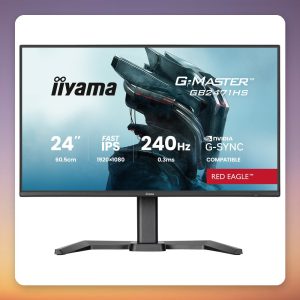 Iiyama G-Master GB2471HS-B1 Red Eagle 23.8″ Full HD 240Hz Fast IPS Gaming Monitor