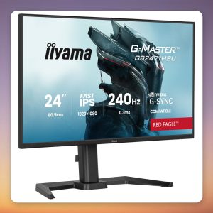Iiyama G-Master GB2471HSU-B1 Red Eagle 23.8″ Full HD 240 Hz Fast IPS Gaming Monitor