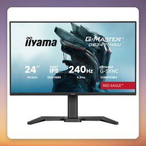 Iiyama G-Master GB2471HSU-B1 Red Eagle 23.8″ Full HD 240 Hz Fast IPS Gaming Monitor