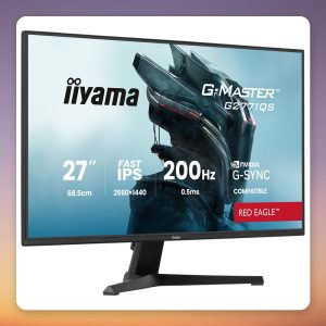 Iiyama G-Master G2771QS-B1 Red Eagle 27" QHD 200Hz Fast-IPS Gaming Monitor