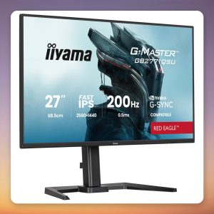 Iiyama G-Master GB2771QSU-B1 Red Eagle 27" QHD 200 Hz Fast IPS Gaming Monitor