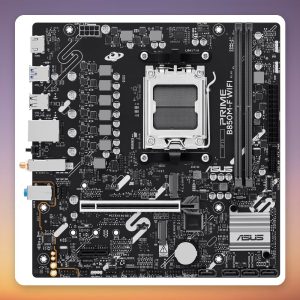 Asus PRIME B850M-F WIFI AMD B850 Socket AM5 mATX Motherboard, Wi-Fi 6