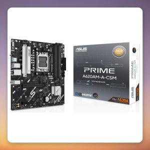 Asus PRIME A620AM-A-CSM AMD A620A Socket AM5 Micro-ATX DDR5 Motherboard