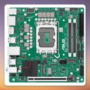 Asus PRO Q870I-C-CSM Mini-ITX Motherboard, Intel Q870, LGA 1851, DDR5 SO-DIMM