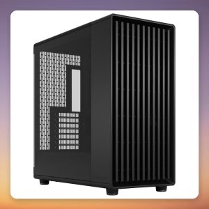 Fractal Design North XL Momentum Edition E-ATX Mid-Tower Case, Black/Charred Oak, Tempered Glass