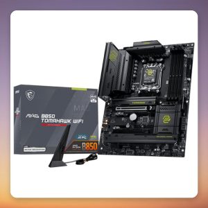 MSI MAG B850 TOMAHAWK WIFI AM5 ATX Motherboard, DDR5, Wi-Fi 7, 5G LAN