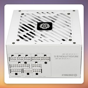 Enermax REVOLUTION III S 1000W 80 PLUS Platinum Fully Modular PSU, White, ATX 3.1