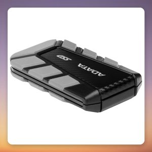 ADATA SD820 1 TB External SSD, USB 3.2 Gen 2×2 (20 Gbit/s), IP68, Black/Grey