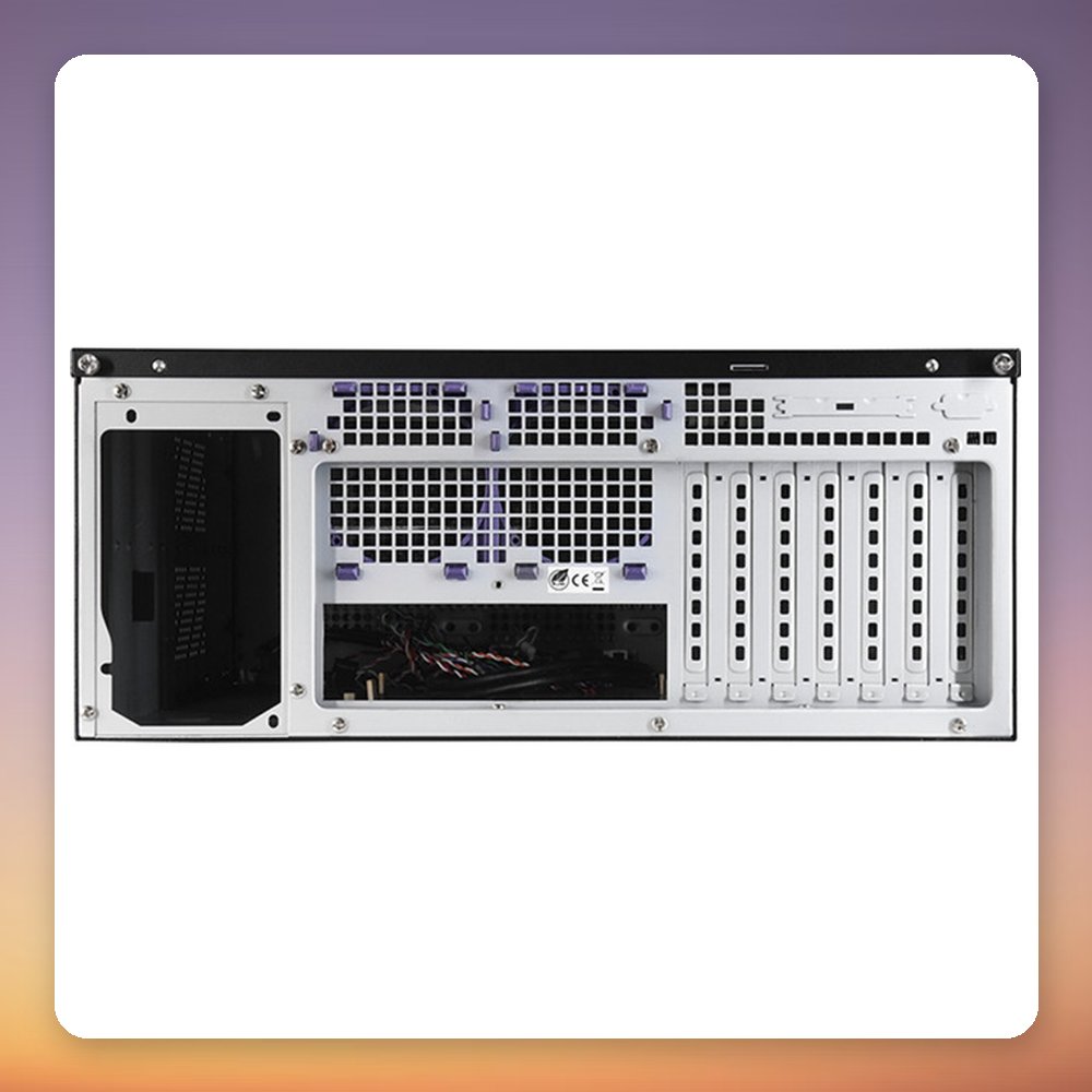 Chieftec UNC-409S-AIO-OP 4U Rackmount Server Case, Black, E-ATX/SSI-EEB – image 3
