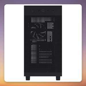 Asus PRIME AP303 TG ATX Mid-Tower Case, Black, Tempered Glass