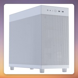 Asus PRIME AP303 Mesh ATX Mid Tower Case, White, 44 L, 360 mm GPU Support