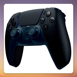 Sony DualSense Wireless Controller for PS5, Midnight Black, Bluetooth/USB-C