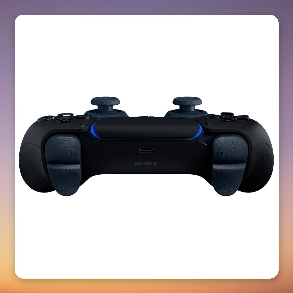 Sony DualSense Wireless Controller for PS5, Midnight Black, Bluetooth/USB-C – image 3