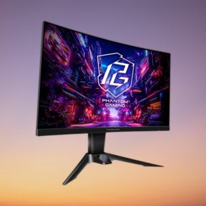 Asrock 27-Inch QHD Curved Gaming Monitor