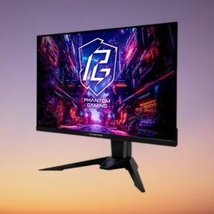 Asrock PGO27QFV QD-OLED 27-Inch QHD Monitor