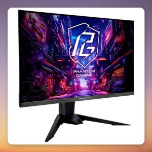 ASRock Phantom Gaming PGO27QFV 27″ QHD QD-OLED Monitor, 360 Hz, 0.03 ms, USB-C