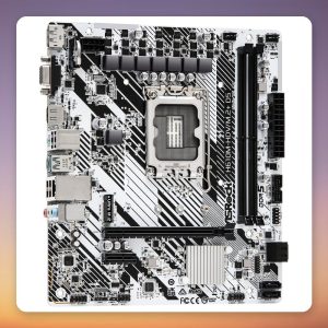 ASRock H610M-HDV/M.2+ D5 LGA1700 Intel H610 Micro ATX Motherboard, DDR5