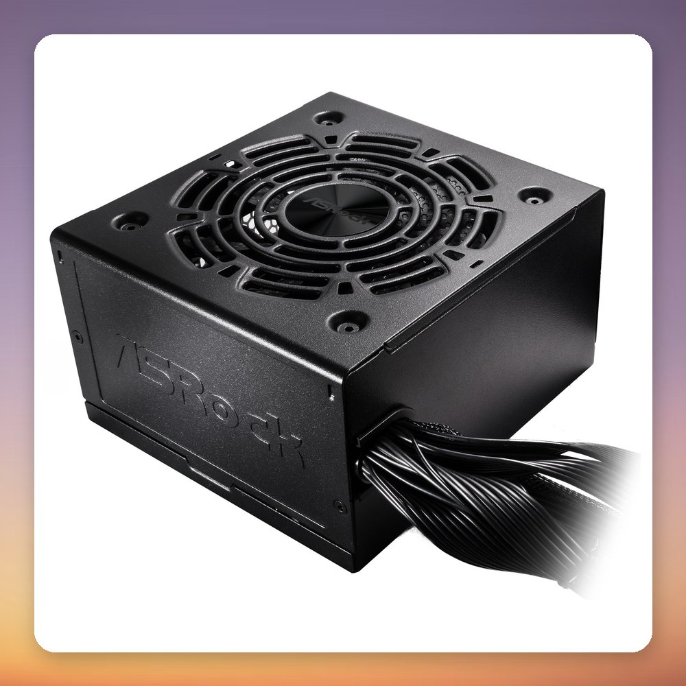 ASRock Challenger CL-550B 550W 80 PLUS Bronze ATX PSU, Black – image 4