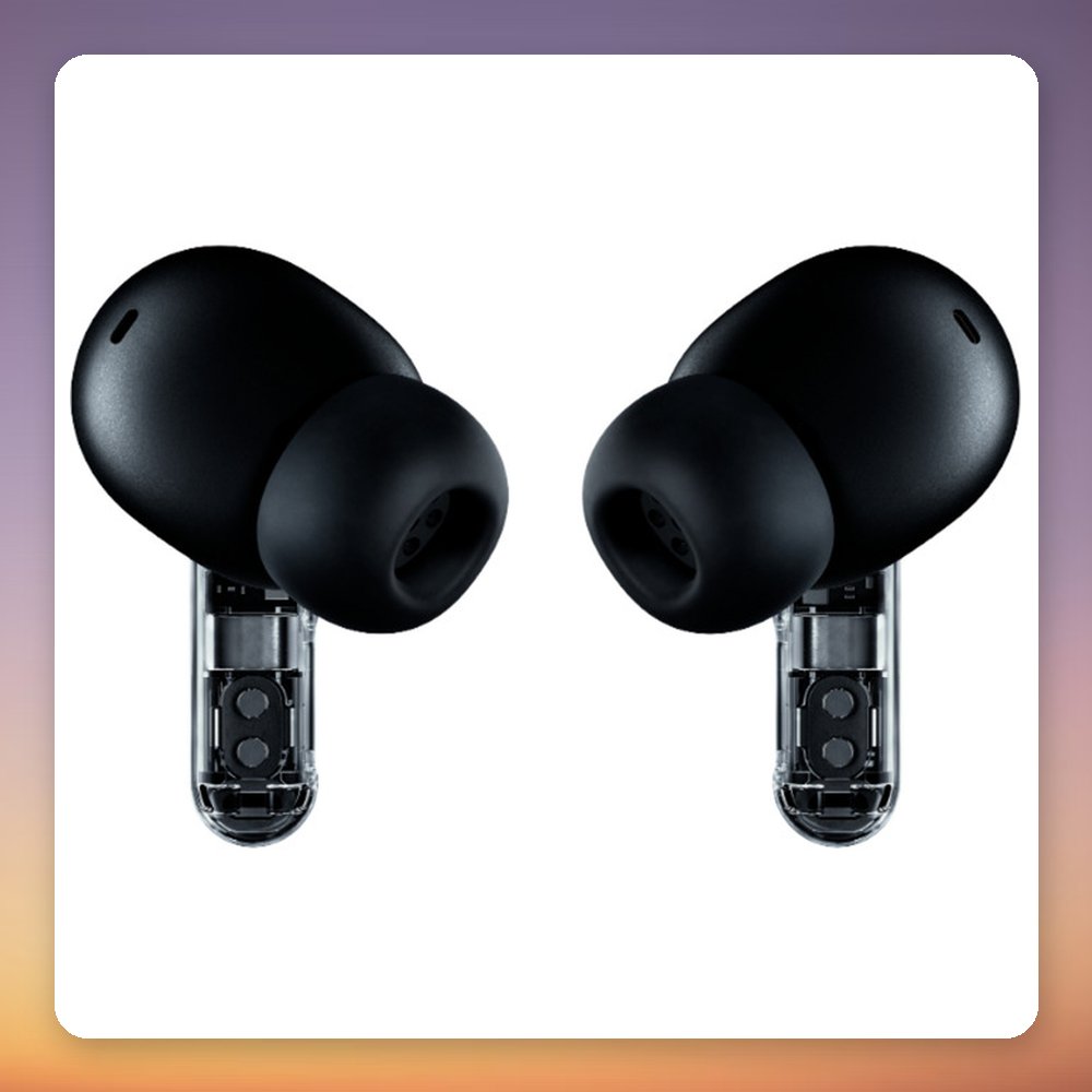 Nothing Ear (3) Wireless Earbuds, Black, 12 mm Driver, Active Noise Cancelling